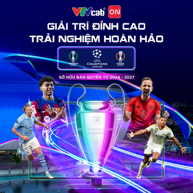 Cơ hội xem miễn phí Champions League & Ngoại hạng Anh trên VTVcab ON - Ảnh 1.