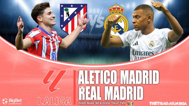 Nhận định, soi tỷ lệ Atletico Madrid vs Real Madrid 02h00 ngày 30/9, vòng 8 La Liga - Ảnh 1.