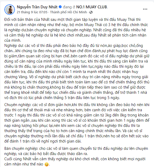 Nguyễn Trần Duy Nhất tiết lộ hệ thi đấu khó nhất trong Muay Thái: 'Để vô địch có lúc phải thắng 5 trận liên tục trong 5 ngày' - Ảnh 2.